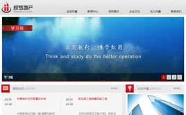 dedecms簡潔地產(chǎn)公司模板