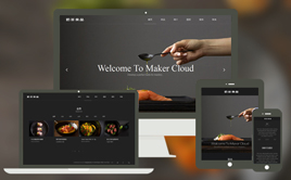 ʳƷ���;W(w��ng)�ϲ�Ʒչʾ��I(y��)ģ�厧�֙C(j��)�˿���(m��ng)ģ��