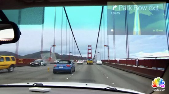 谷歌眼鏡或徹底改變車載系統(tǒng) 導(dǎo)航功能驚艷