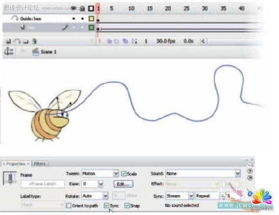 Flash cs3鼠繪教程:圖形元件的同步應(yīng)用,PS教程,思緣教程網(wǎng)