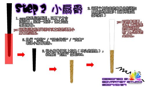 Fireworks教程:繪制夏天清涼折扇