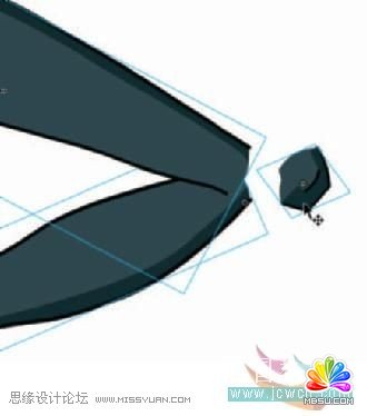 Flash cs3鼠繪教程:關(guān)閉缺口_完善角色肢體連接,PS教程,思緣教程網(wǎng)