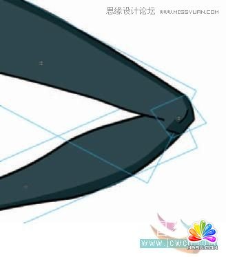 Flash cs3鼠繪教程:關(guān)閉缺口_完善角色肢體連接,PS教程,思緣教程網(wǎng)