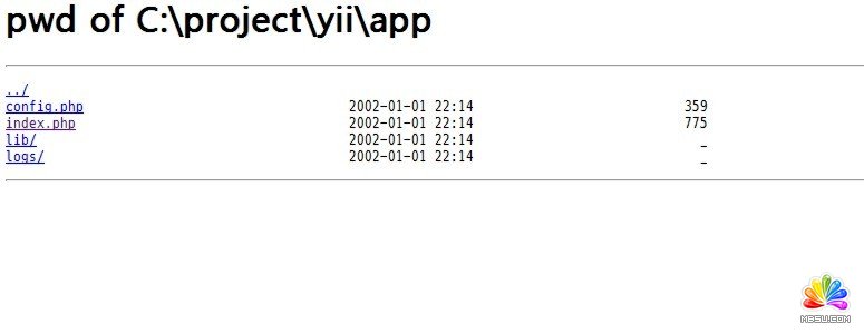 php模擬服務(wù)器實現(xiàn)autoindex效果的方法 模板無憂