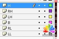 Flash教你制作動畫火柴棍人光劍短打