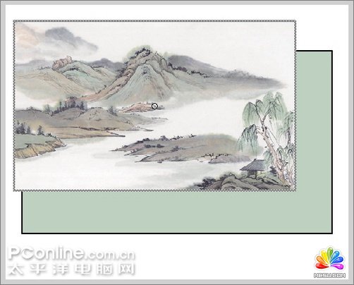 Flash制作一幅詩意的水墨卷軸展開的動畫,PS教程,思緣教程網(wǎng)